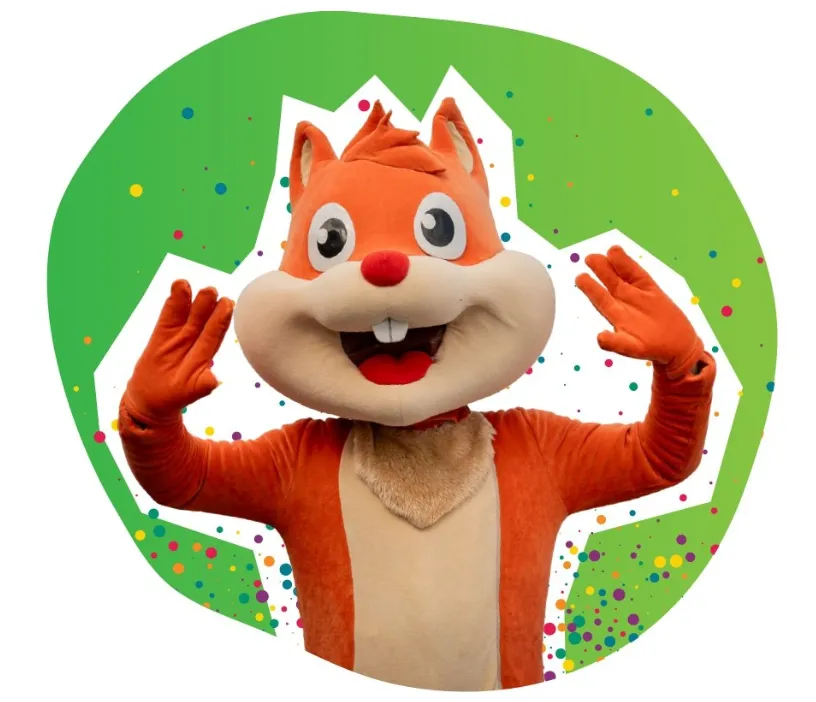 Slika za proizvajalca Napihljiva igrala VEVERIČKA