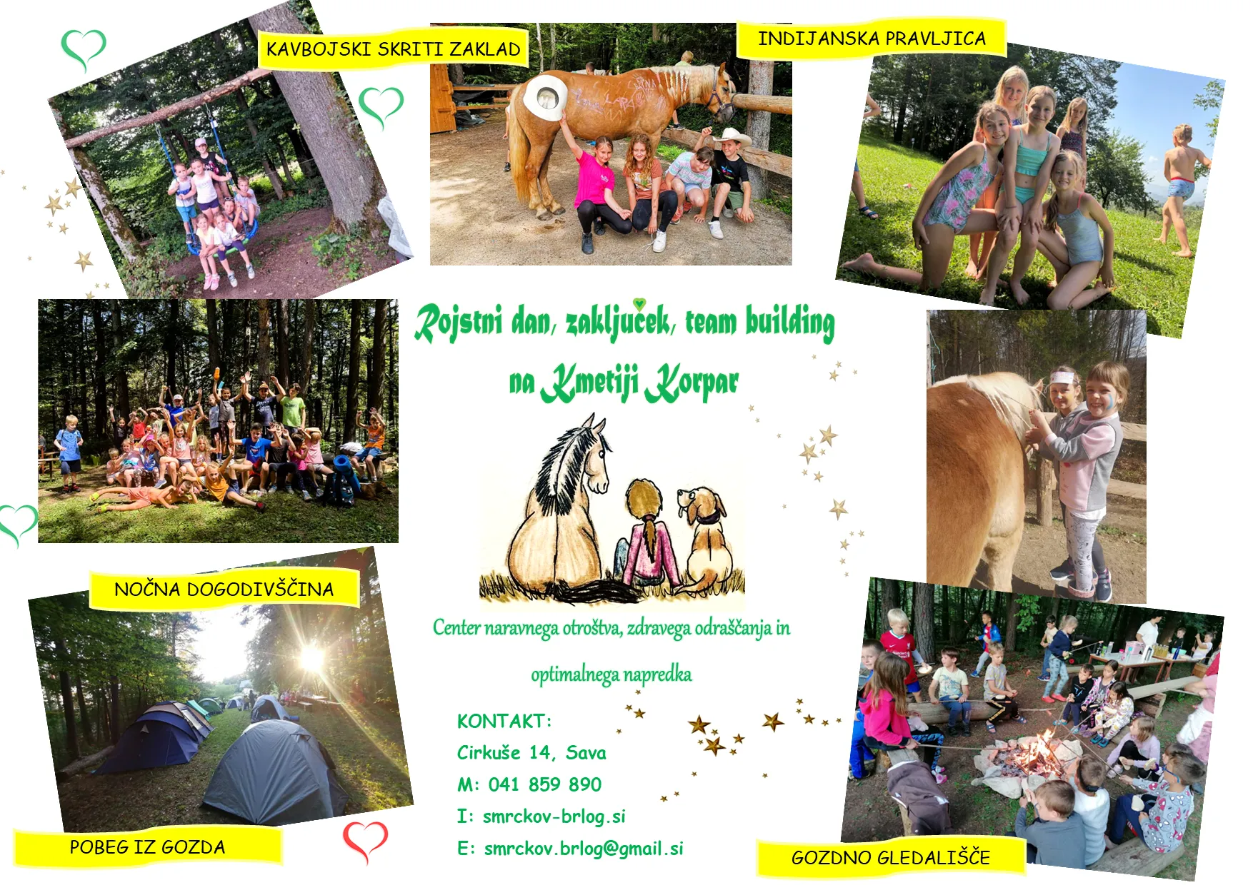 Slika za Tematski rojstni dnevi na Kmetiji Korpar