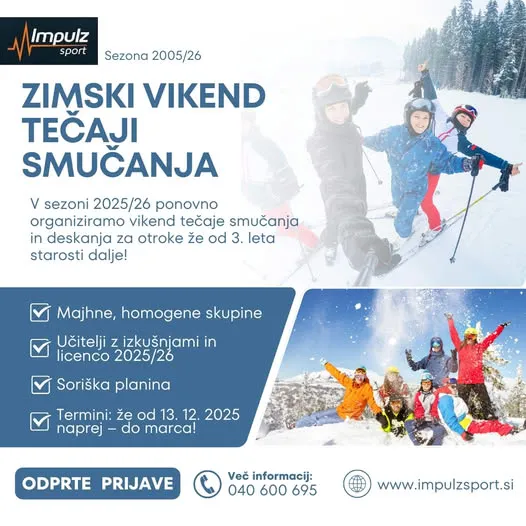 Slika za VIKEND SMUČARSKI TEČAJI