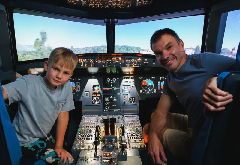 Slika za Edinstveno doživetje - POSTANITE PILOT in poleti z LETALSKIM SIMULATORJEM AIRBUS A320