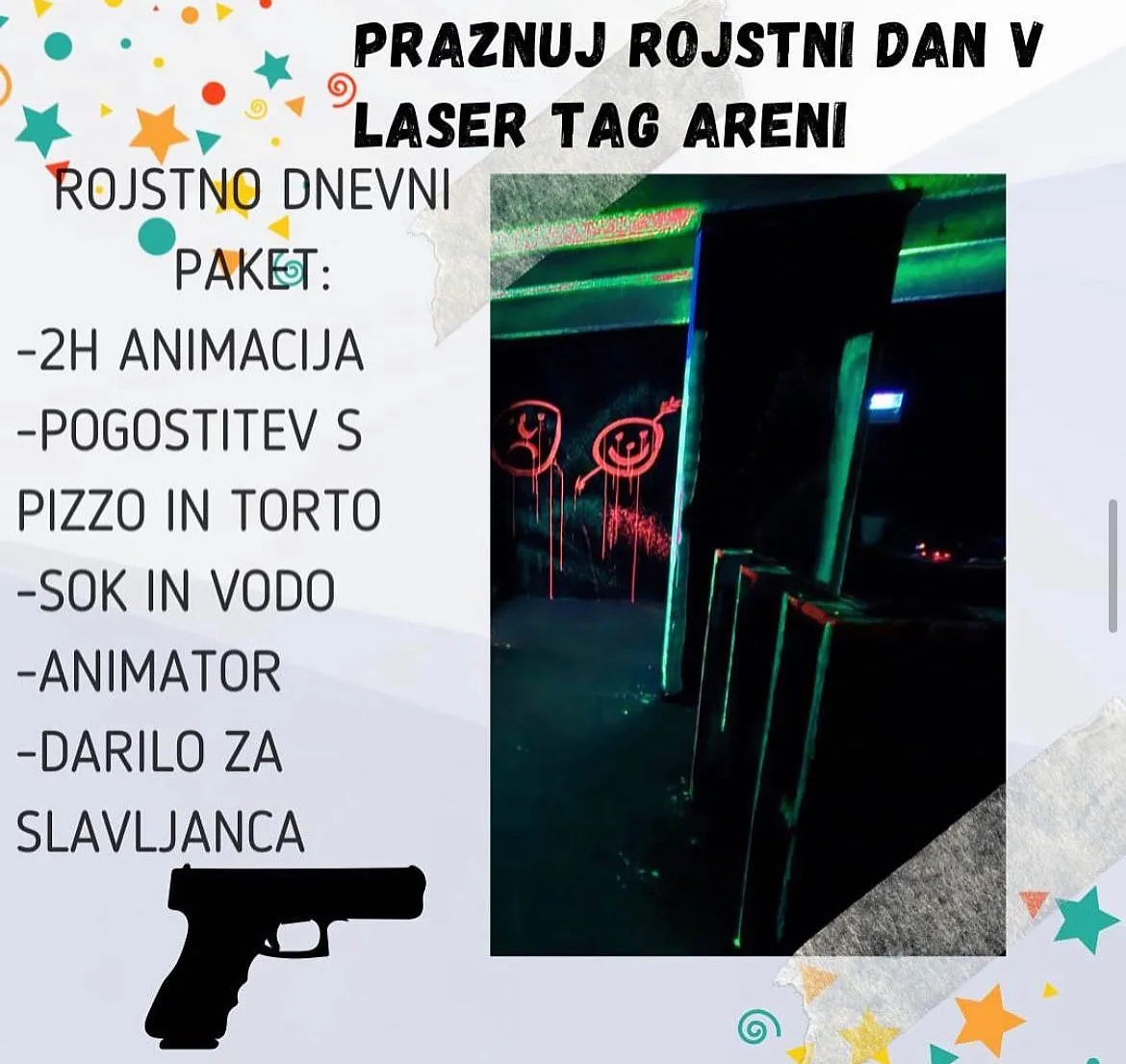 Slika za Lasertag arena
