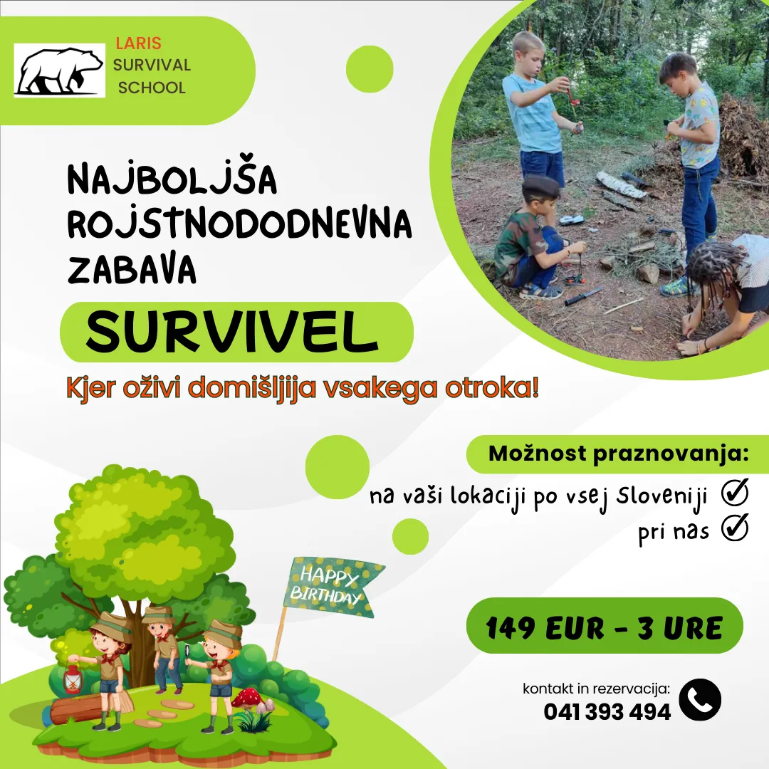 Slika za SURVIVEL Rojstnodnevna zabava