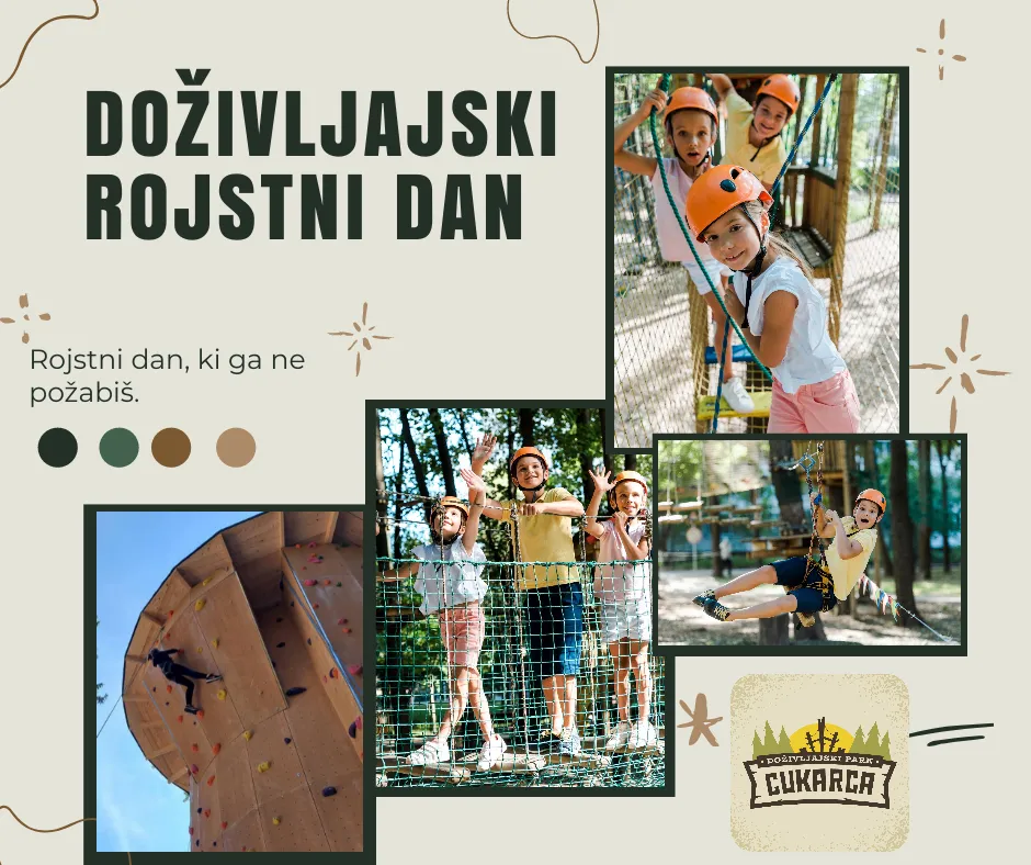 Slika za Praznuj v doživljajskem parku Cukarca