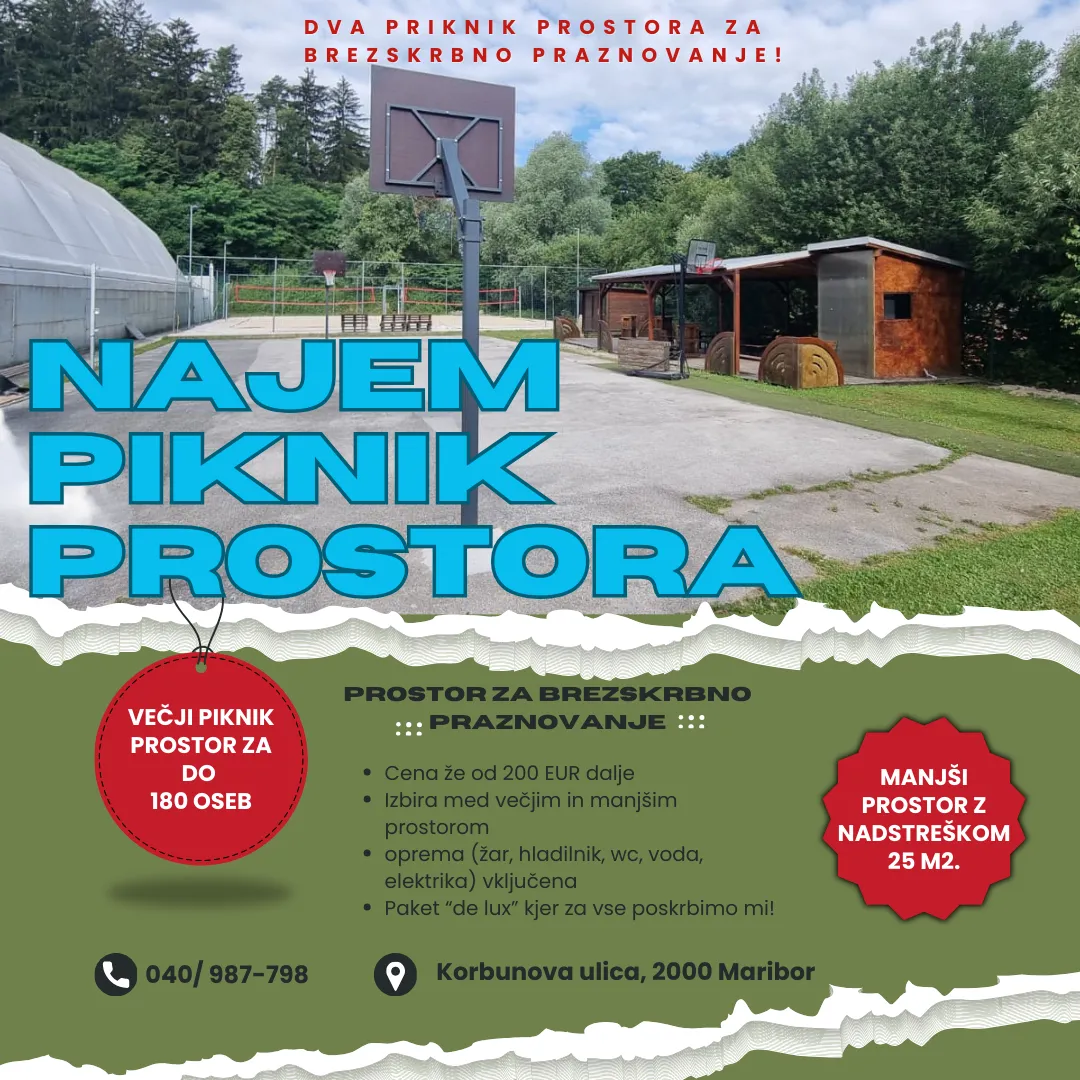 Slika za Piknik prostor za praznovanja