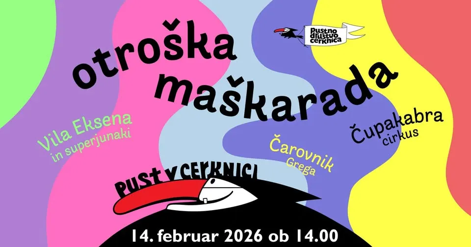 Slika za OTROŠKA MAŠKARADA – Pust v Cerknici