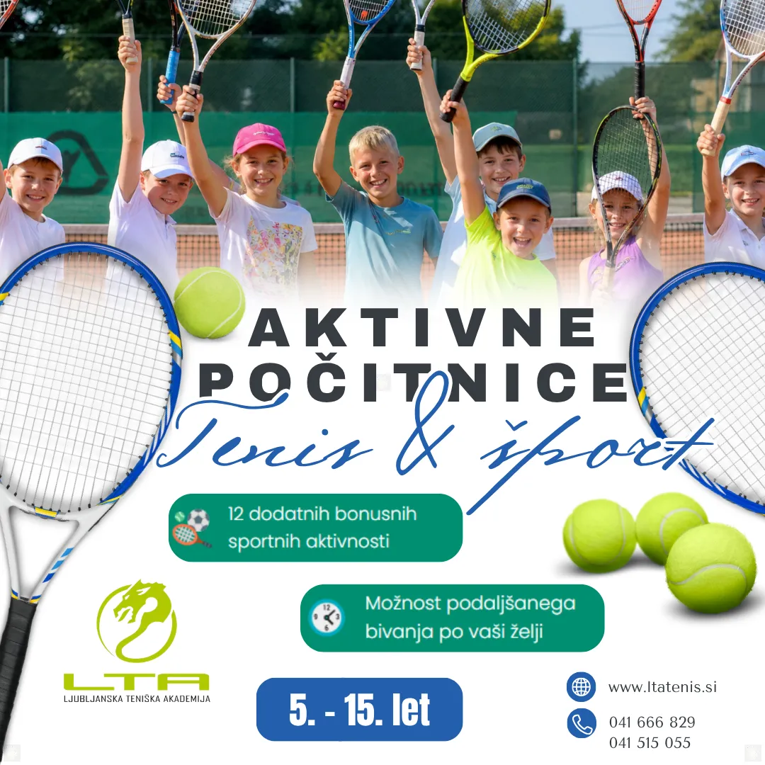 Slika za Aktivne teniško ~ športne počitnice za otroke