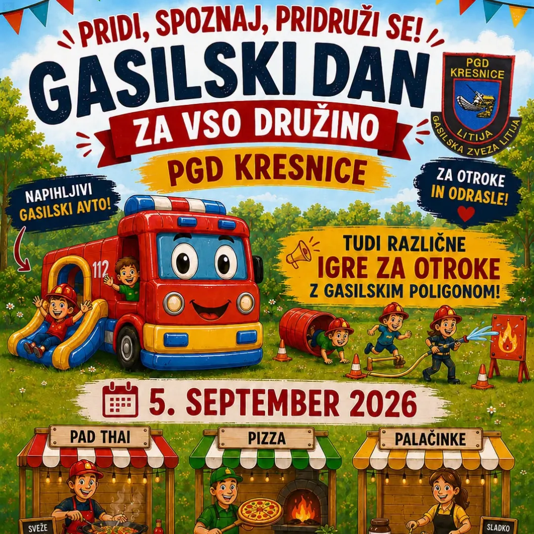 Slika za Gasilski dan za vso družino!